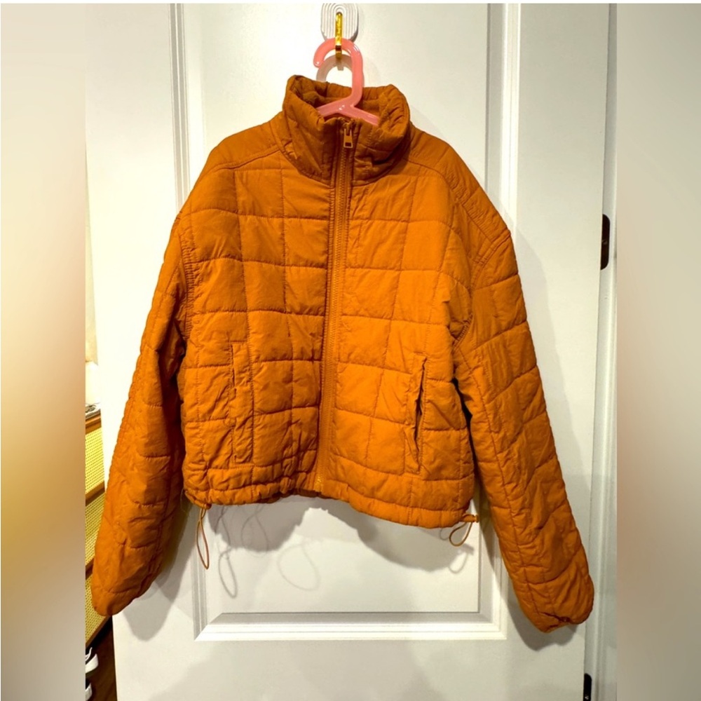 Puffer grid jacket